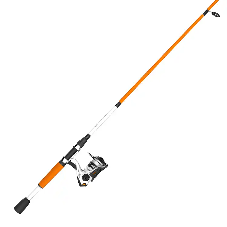 Zeboco Roam Rod Reel Fishing Combo - 20 Size - Orange - 6‘0"