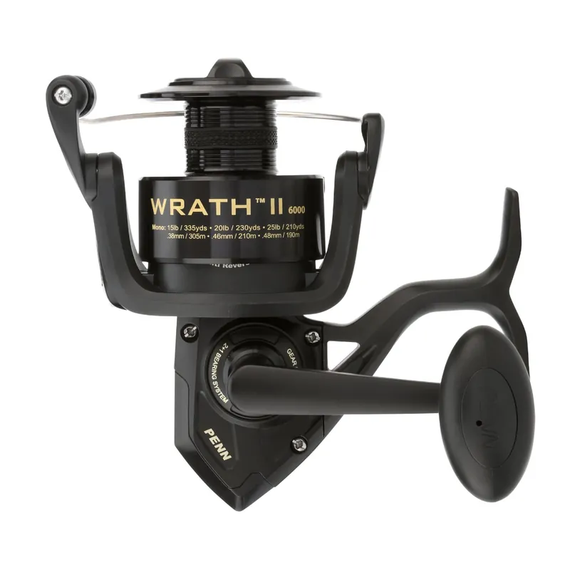 PENN Wrath II Spinning Reel - Size 6000