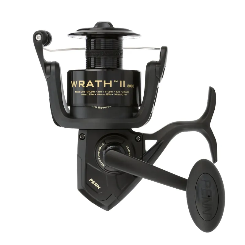PENN Wrath II Spinning Reel - Size 8000