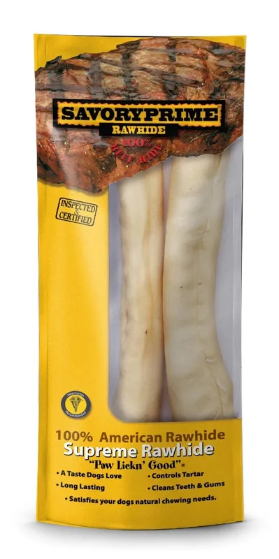 Savory Prime 10" American Retriever Roll - 2Pack Dog Treat