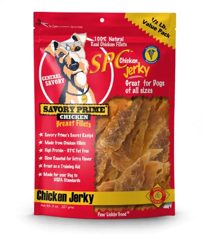 Savory Prime Natural Chicken Jerky Dog Treat