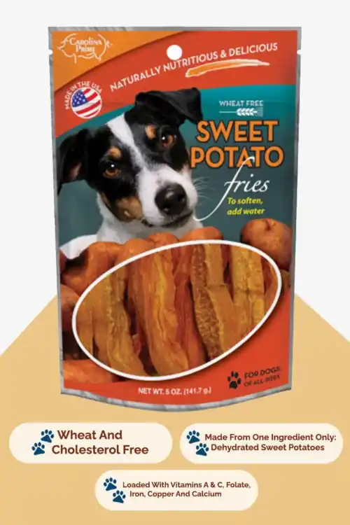 Sweet Potato Fries Dog Treats 5oz
