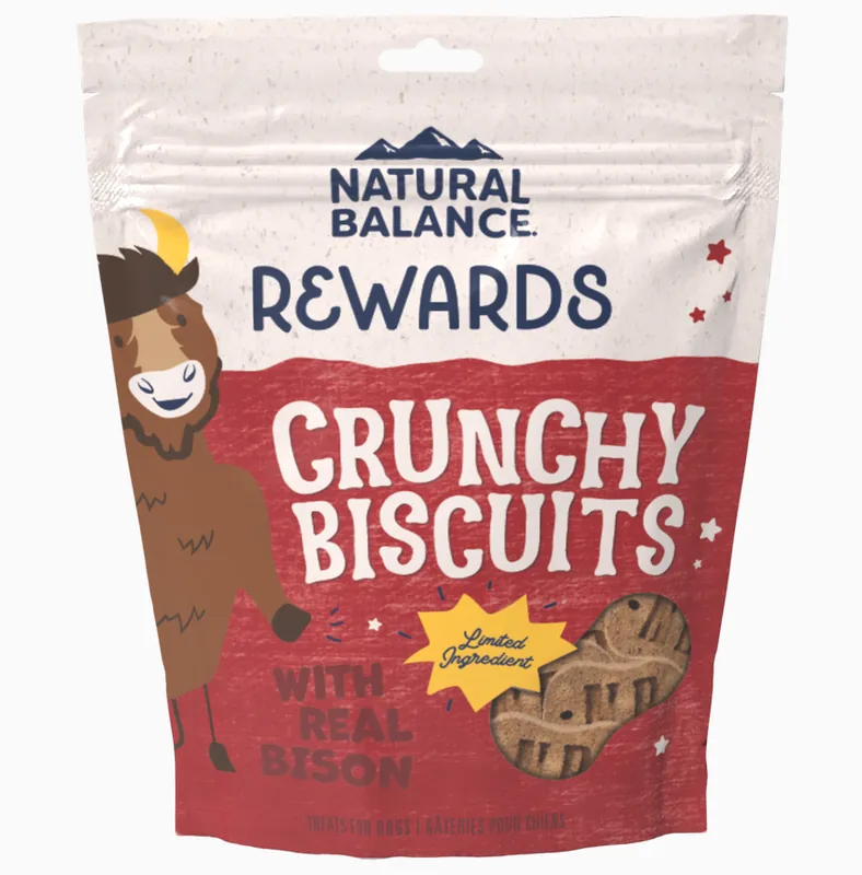 Natural Balance L.I.T. Limited Ingredient Treats Sweet Potato & Bison Formula Dog Treats, 14 oz