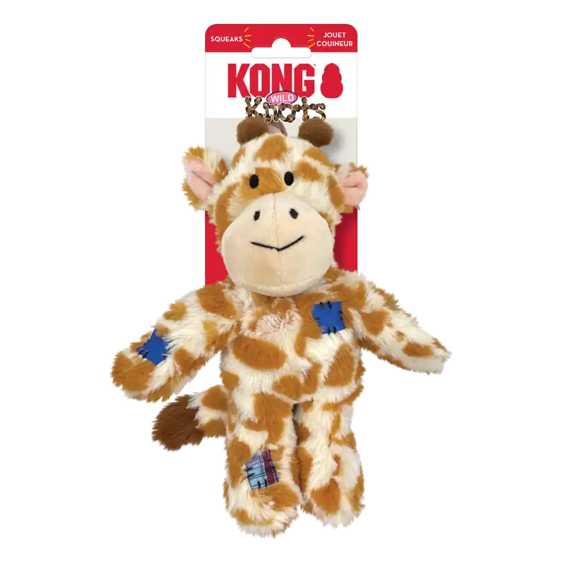 KONG Wild Knots Giraffe - Dog Toy