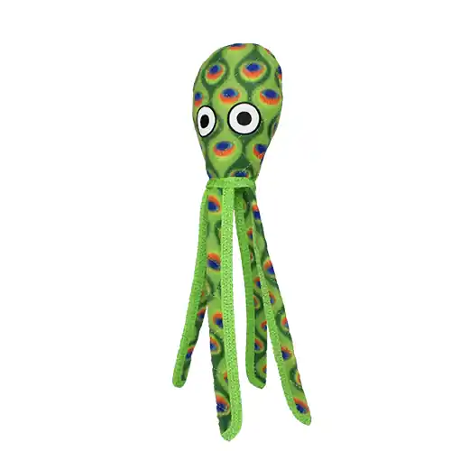 Tuffy® Ocean Squid Green - Dog Toy