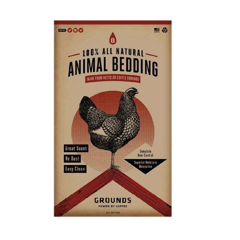 Grounds Recycled Coffee Animal Bedding F3500000 - 35 lbs. bag
