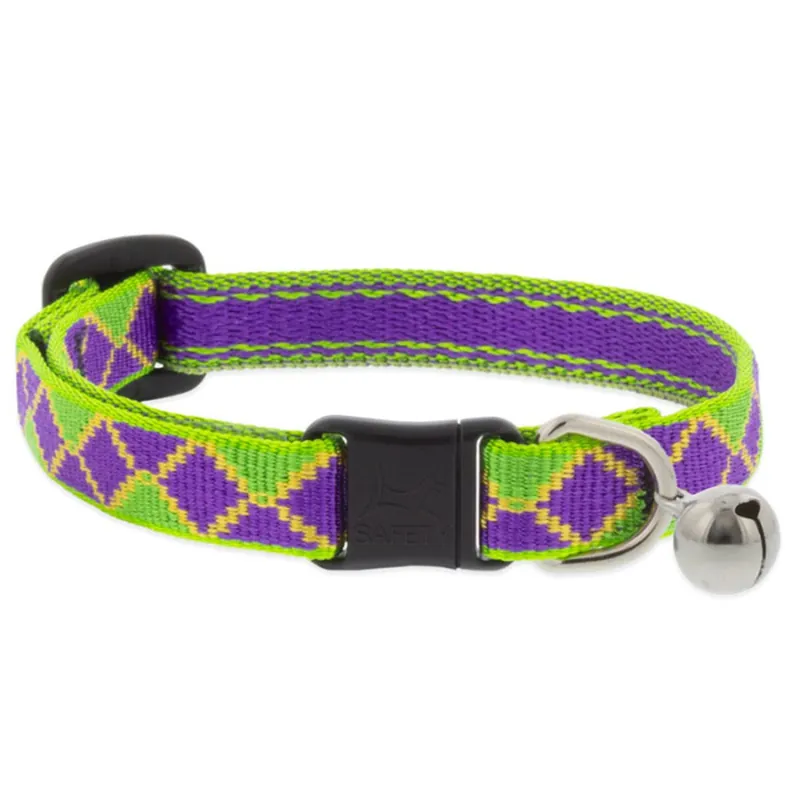 Lupine Cat Collar 1/2" Wide 8"-12" Length - Jester