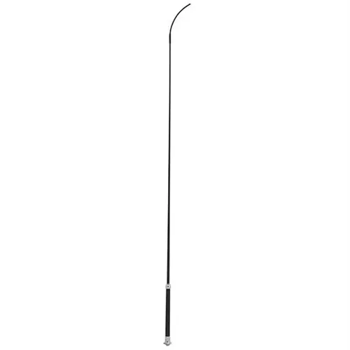 Weaver Basic Whip with Chrome Tipped Handle - Black