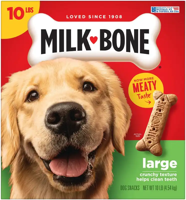 Milk-Bone Original Large Biscuit Dog Treats -10 lbs