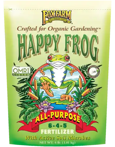 FoxFarm Happy Frog All-Purpose Fertilizer, 4 lb Bag Nutrients