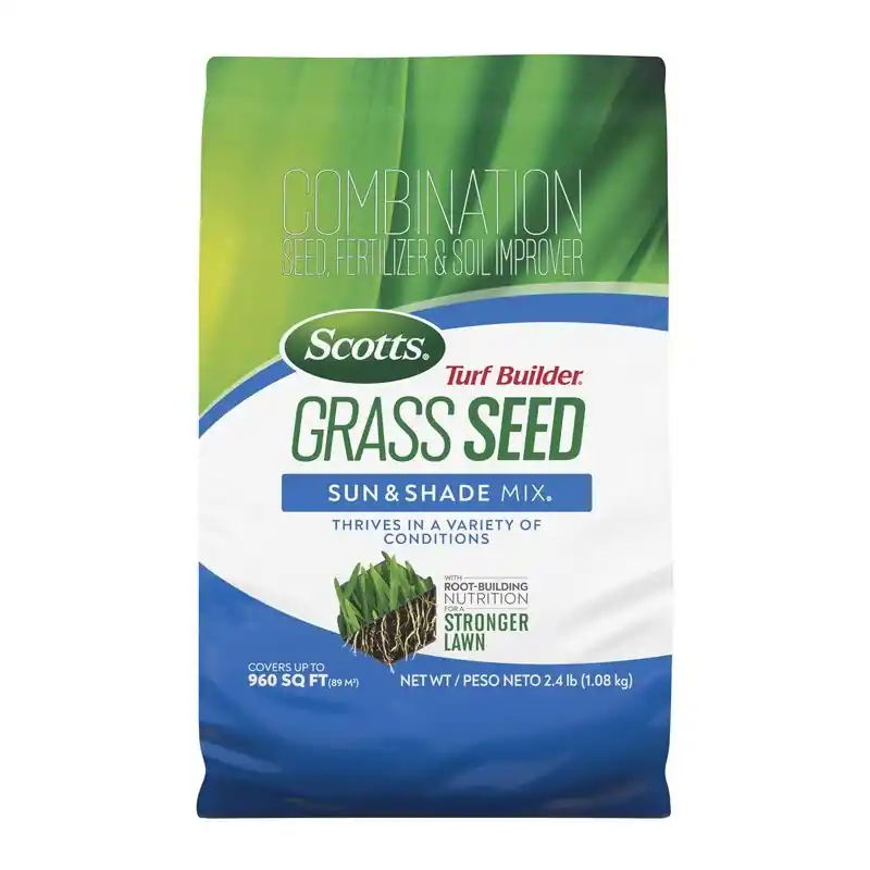 Scotts® Turf Builder® Grass Seed Sun & Shade Mix - 2.4 LB