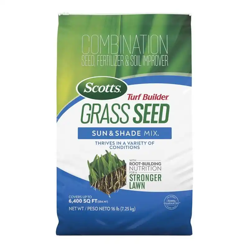 Scotts® Turf Builder® Grass Seed Sun & Shade Mix - 16 LB