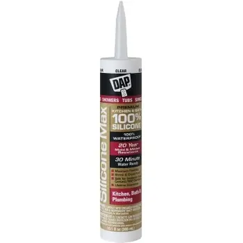 DAP Silicone MAX® Kitchen & Bath - Clear 9oz