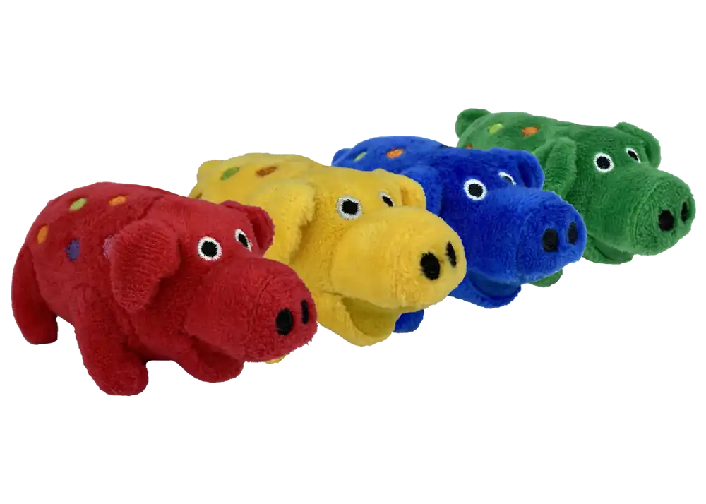 multipet 4.5" Mini Plush Globlets Dog Toy