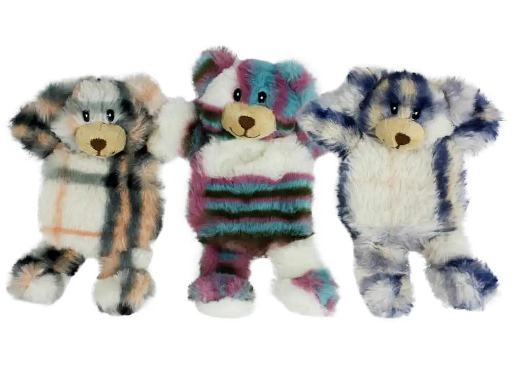 multipet 7" Mini Berman Bears Dog Toy
