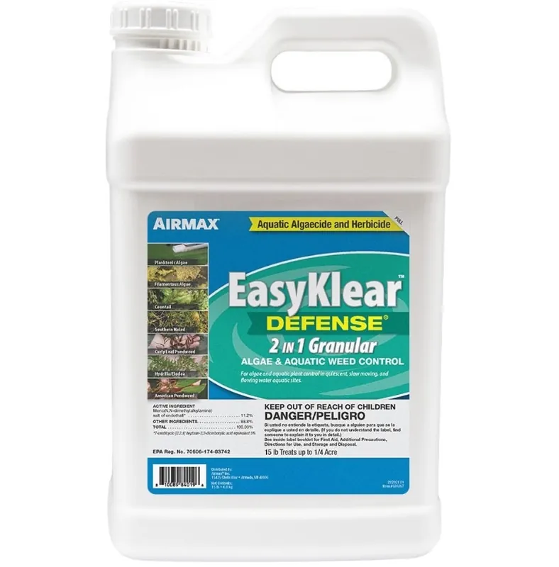 AirMax EasyKlear Defense 2-In-1 Granular Algae & Aquatic Weed Control 15 lbs.