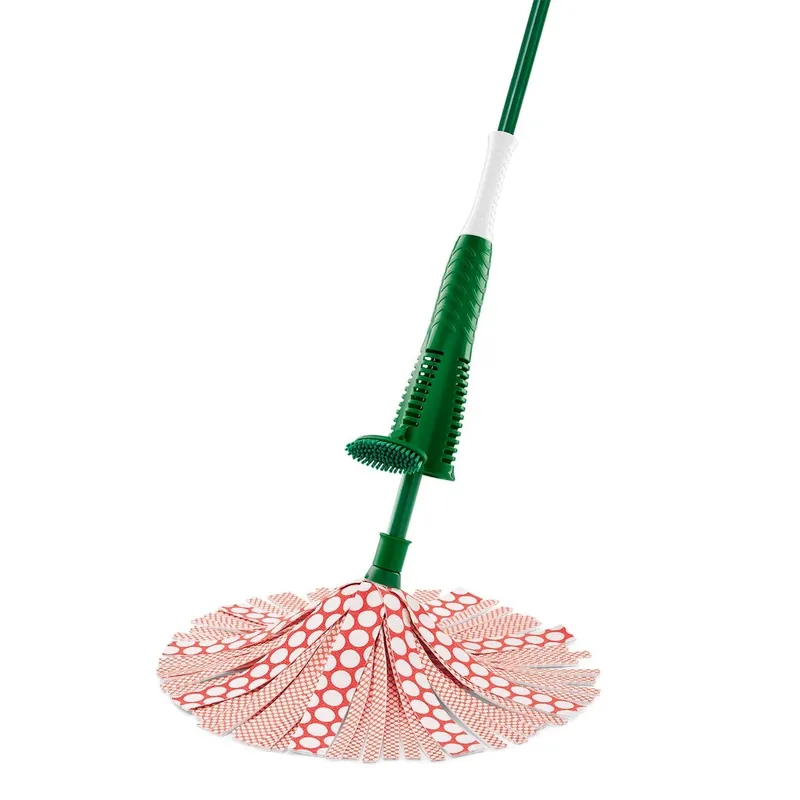 Libman Heavy-Duty Wonder Microfiber Wet Mop with Scrub Brush
