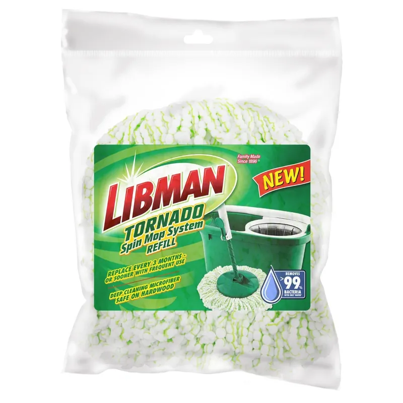 Libman Tornado Spin Mop System Refill