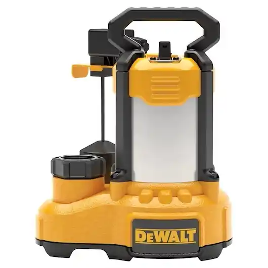 DeWalt 3/4 HP Stainless Steel Cast Iron Submersible Sump Pump