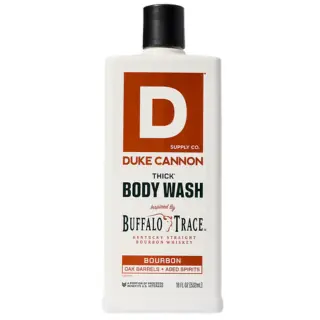 Duke Cannon Supply Bourbon THICK® Body Wash Oak Barrels + Aged Spirits Scent