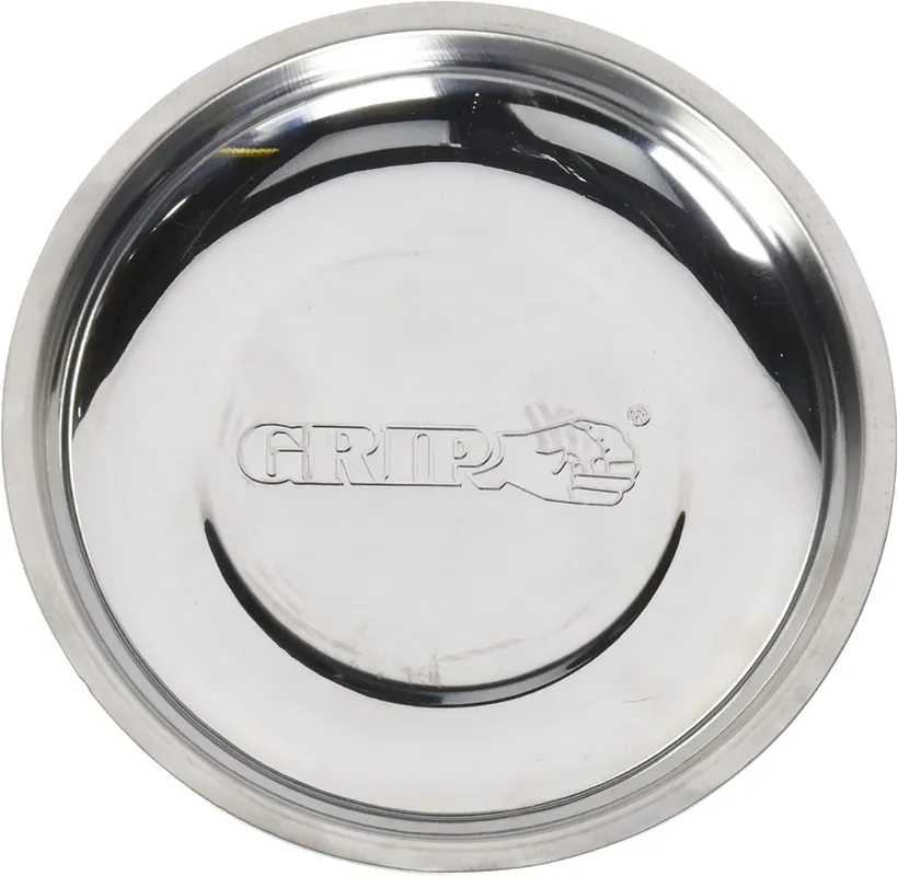 GRIP 6" Stainless Steel Magnetic Parts Tray