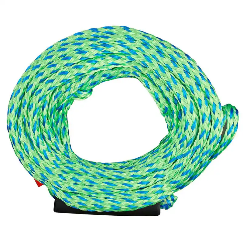 Full Throttle Heavy-Duty 4 Rider Tube Tow Rope - Green