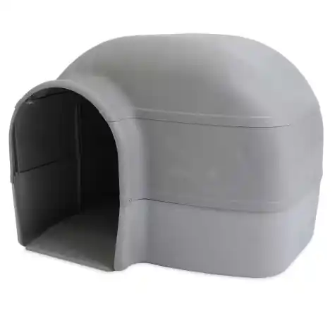 Petmate Husky Dog House - Gray