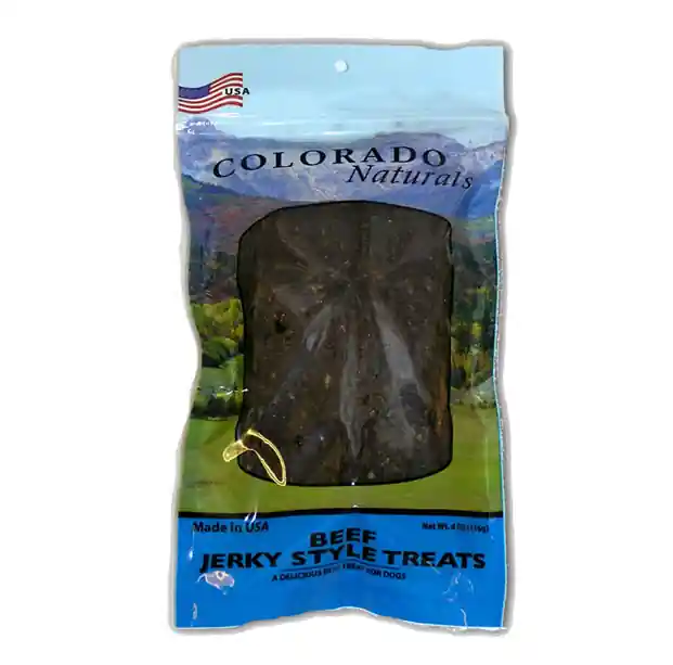 Colorado Pet Treats - Beef Jerky 4 oz Dog Treats