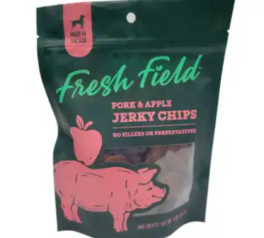 Colorado Pet Treats - Pork & Apple Jerky Chips 5 oz Dog Treats
