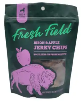 Colorado Pet Treats - Bison & Apple Jerky Chips 5 oz Dog Treats