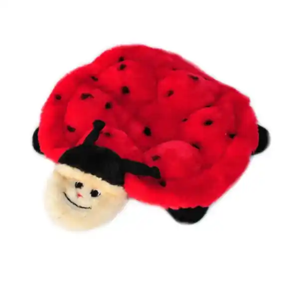 ZippyPaws Squeakie Crawler Dog Toy - Betsey the Ladybug