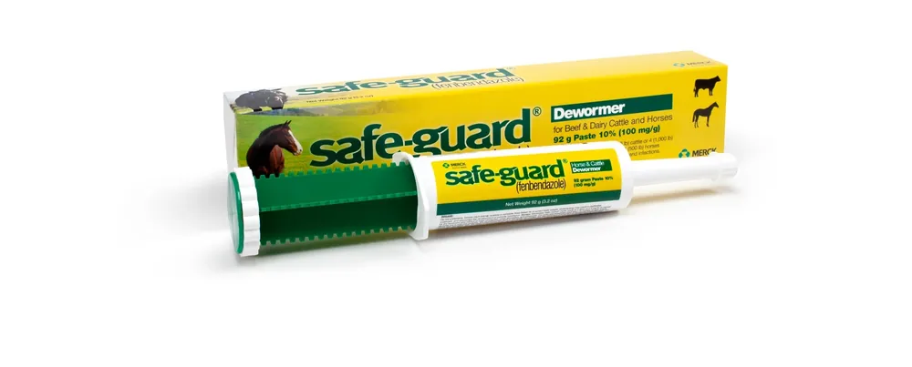 Merck Safe-Guard® Equine Paste Horse Dewormer, 92 gm