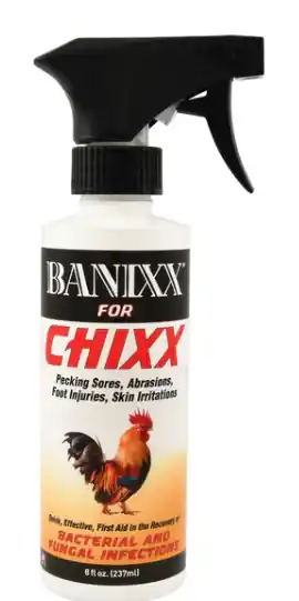 Banixx for Chixx - First Aid Wound Spray for Chickens