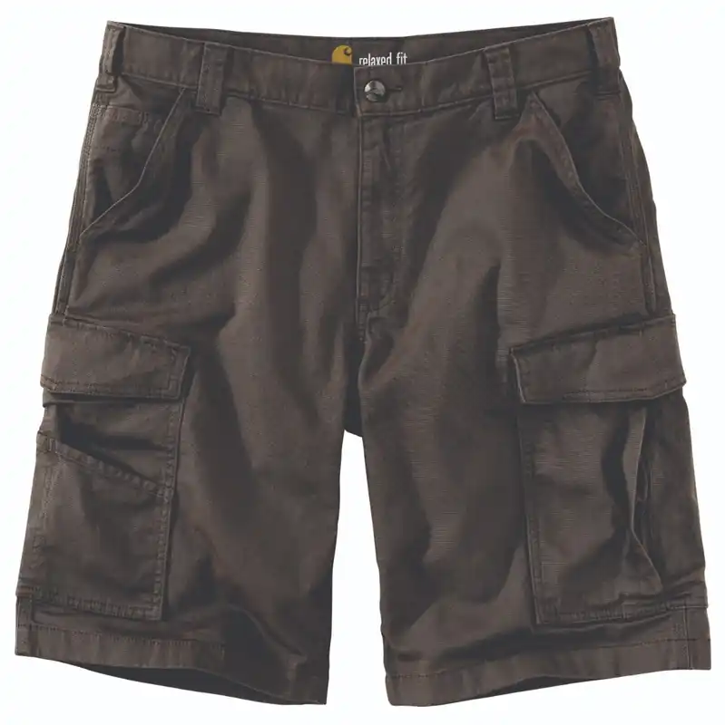 Carhartt 103542 Men‘s Rugged Flex Relaxed Fit Canvas Cargo Work Short - Tarmac