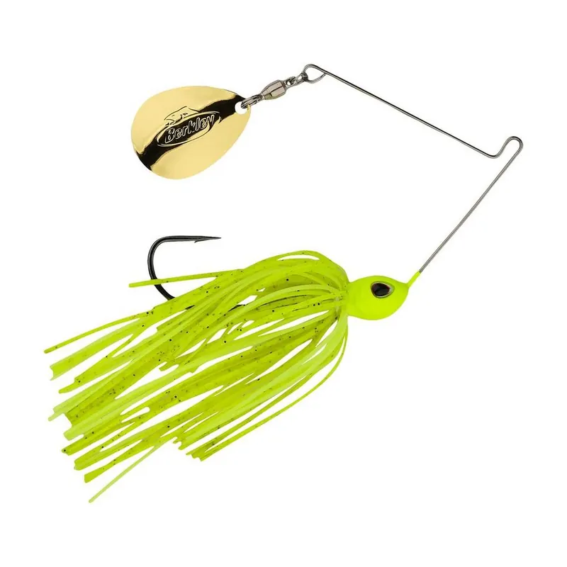 Berkley Power Blade Standard 3/16 SpinnerBait Chartreuse Gold