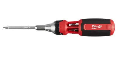 Milwaukee 9-in-1 Square Drive Ratcheting Multi-bit Driver