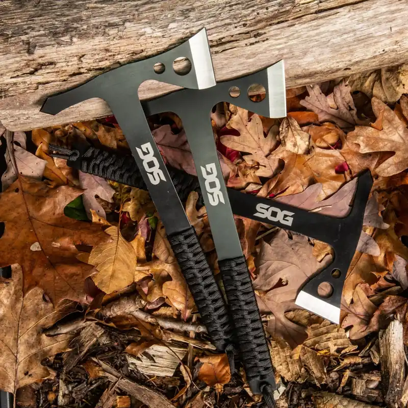 SOG Throwing Hawks - 3 Pack, Nylon Sheath