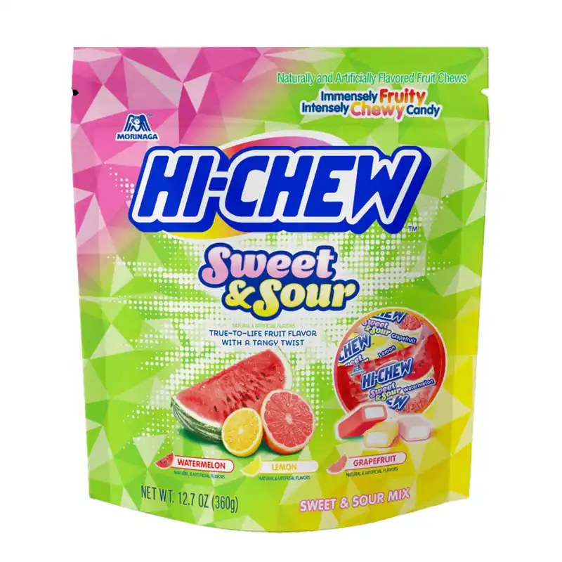 Hi-Chew Sweet and Sour Fruit Chews Candy - 12.7 oz