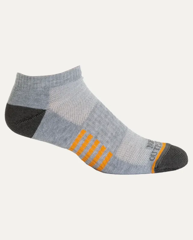 Noble Outfitters Men‘s Durable Ankle Sock Grey - Large 3Pk