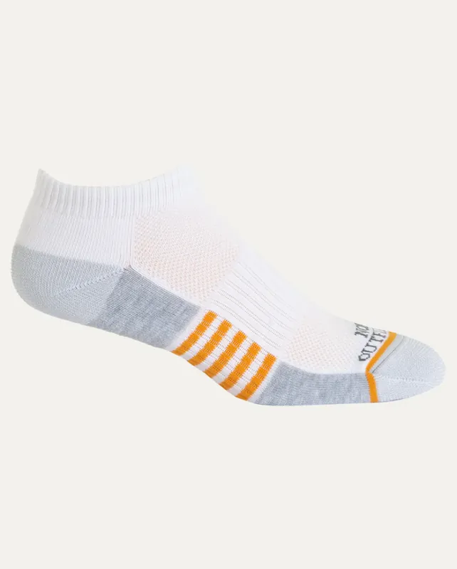 Noble Outfitters Men‘s Durable Ankle Sock White - Large 3Pk
