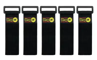 Wrap- It Storage Super-Stretch Storage Straps - 9-in. (5-Pack)