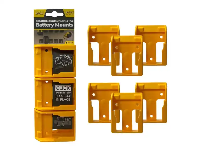 StealthMounts DeWalt Tool Mounts 4 Pack