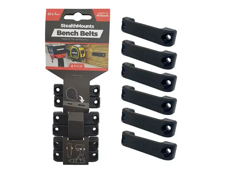 StealthMounts Bench Belts 6 Pack