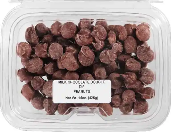 JLM Tub Double Dipped Milk Chocolate Peanuts - 15oz