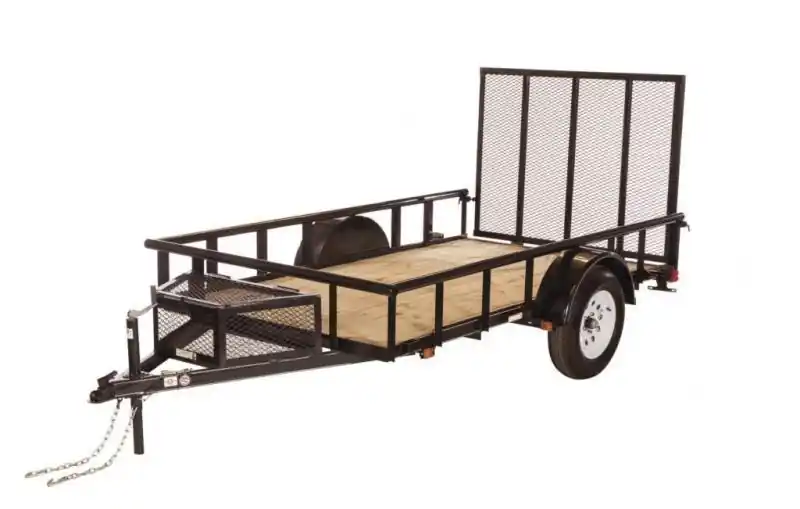 Carry-On Wood Floor Trailer 6‘ X 12‘ with Gate GWPTLED