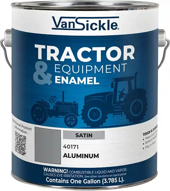 Van Sickle Paint Tractor & Equipment Enamel Satin Paint - Aluminum - 1 Gallon