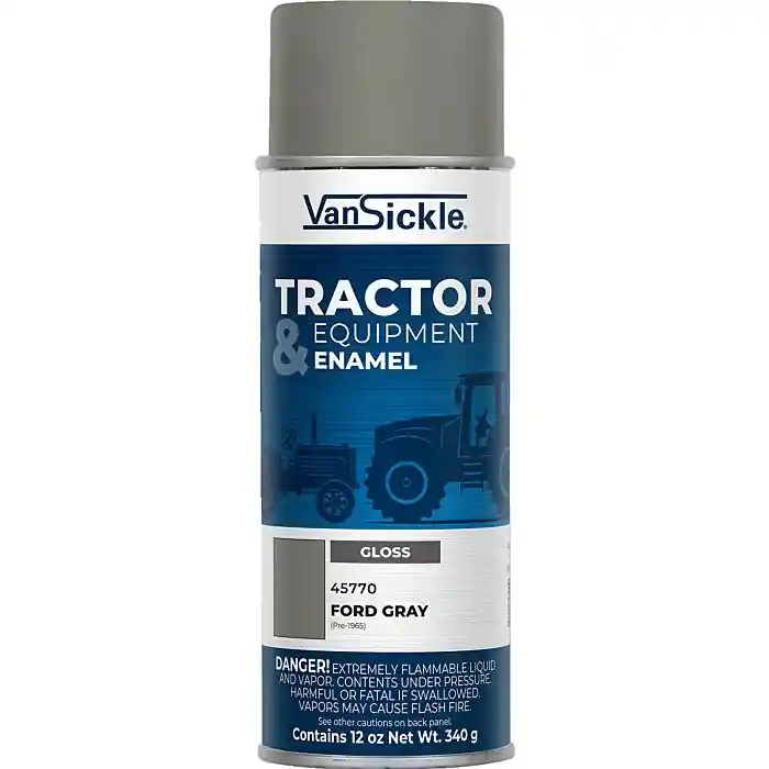 Van Sickle Paint 45770 Tractor & Equipment Enamel Gloss Paint - Ford Gray (Pre-1965) - 12 oz Spray
