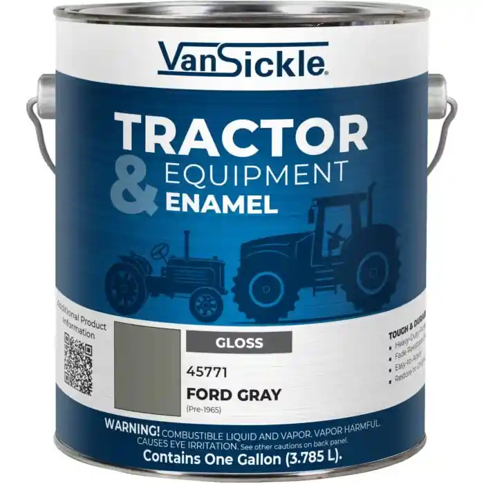 Van Sickle Paint 45771 Tractor & Equipment Enamel Gloss Paint - Ford Gray (Pre-1965) - 1 Gallon