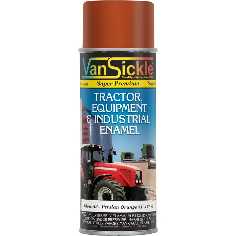 Van Sickle Tractor, Equipment & Industrial Enamel A.C. Orange 1 - Spray Paint