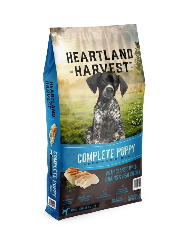 Heartland Harvest Complete Puppy Dry Dog Food - Chicken Flavor 20lbs